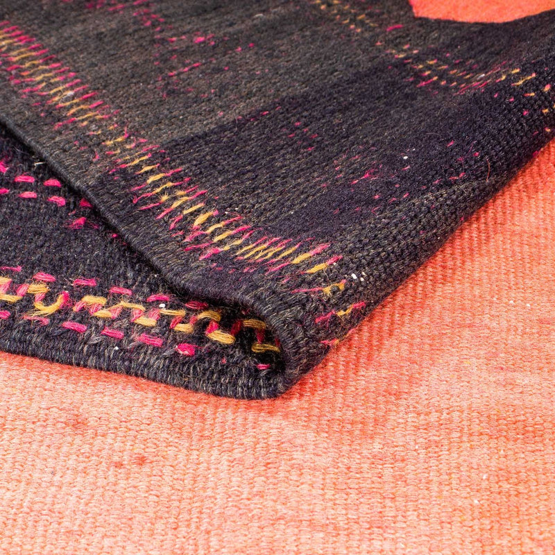 Tapis de couloir Tapis Kelim - Vieux - 360 x 145 cm - multicolore