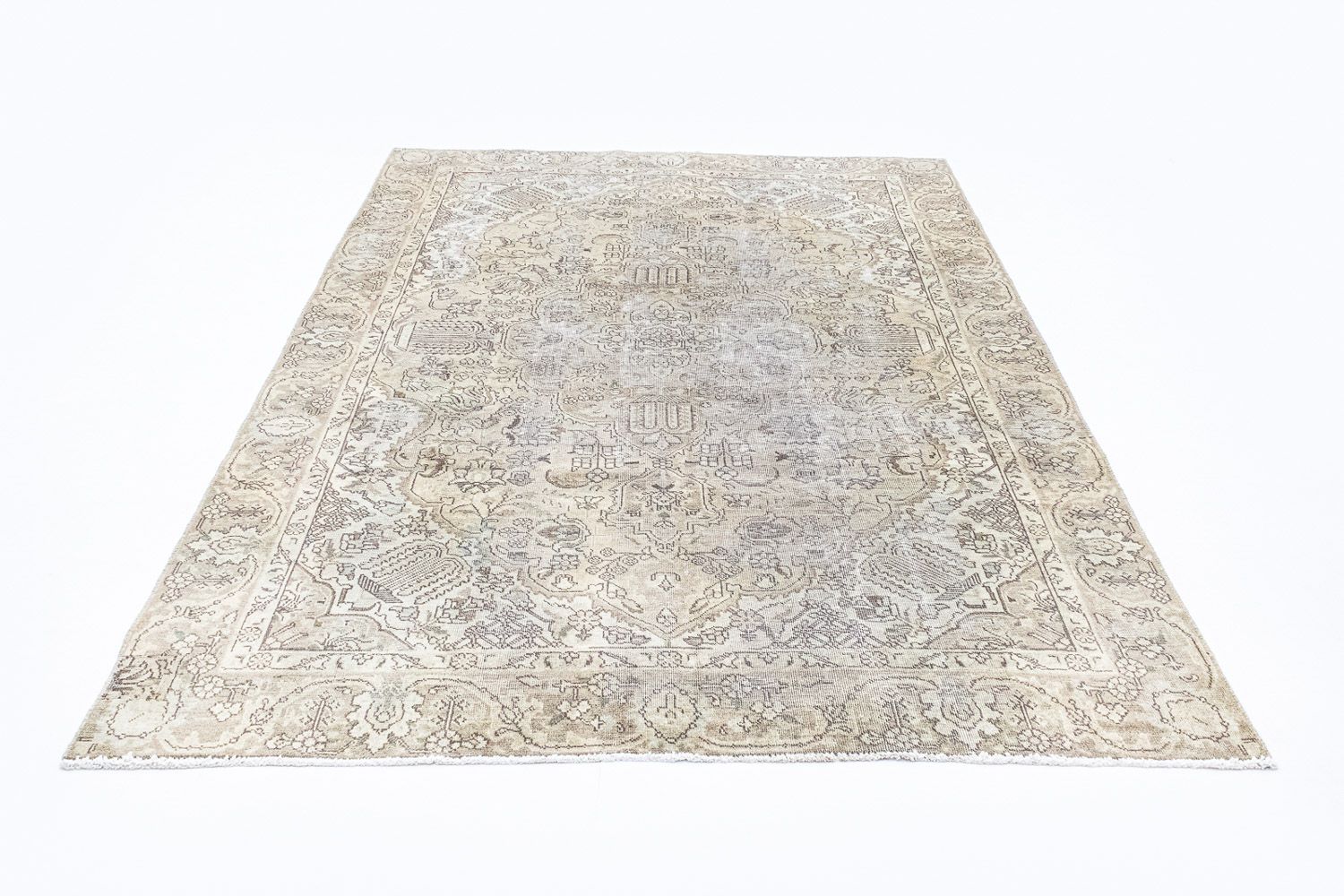 Tapis persan - Keshan - 285 x 183 cm - multicolore