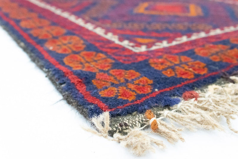 Tapis Belutsch - 137 x 81 cm - bleu