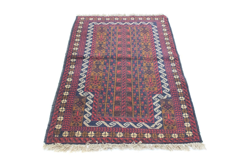 Tapis Belutsch - 132 x 88 cm - marron