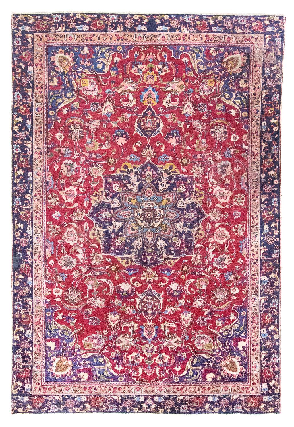 Tapis persan - Classique - 275 x 180 cm - rouge