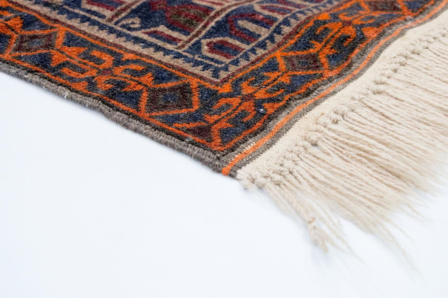 Tapis Belutsch - 135 x 104 cm - multicolore