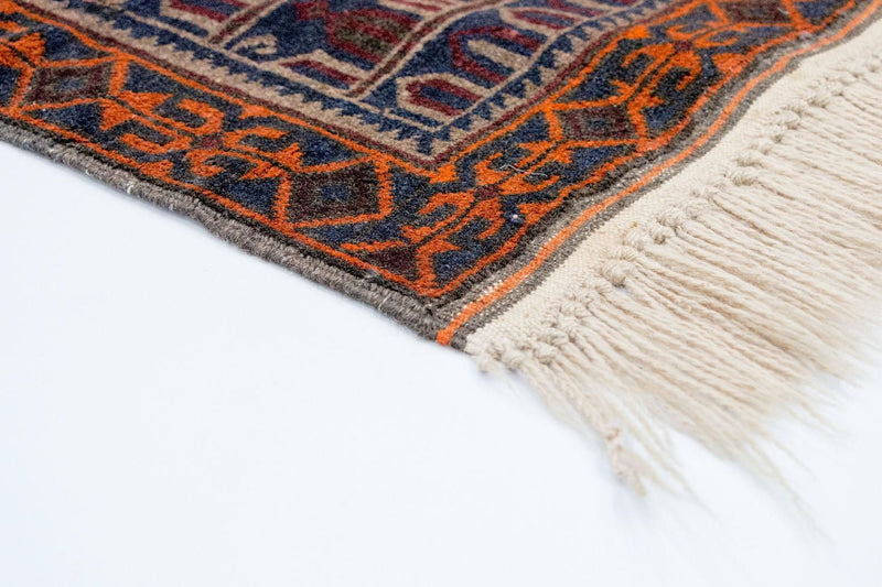 Tapis Belutsch - 135 x 104 cm - multicolore