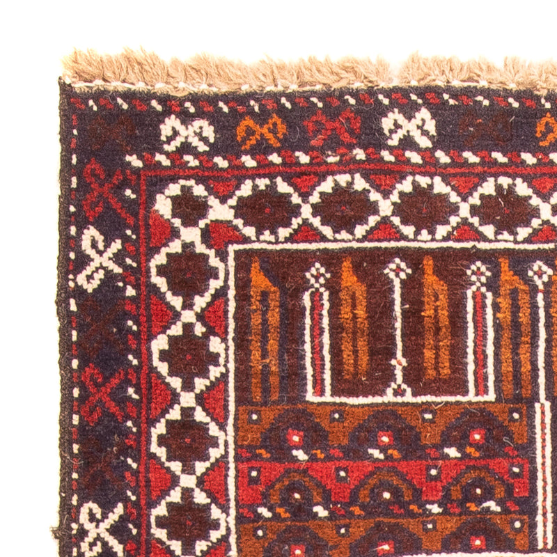 Tapis Belutsch - 127 x 80 cm - marron