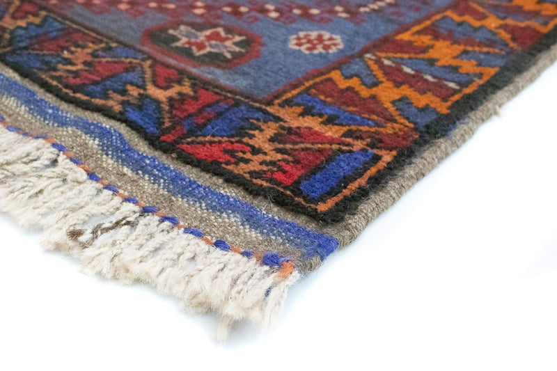 Tapis Belutsch - 134 x 81 cm - bleu