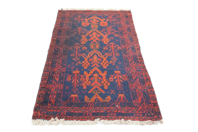 Tapis Belutsch - 143 x 85 cm - bleu