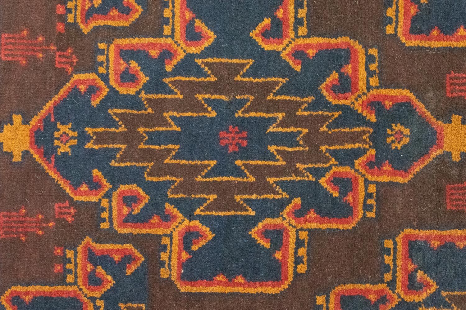 Tapis Belutsch - 131 x 87 cm - marron