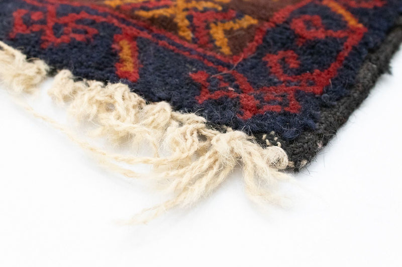 Tapis Belutsch - 131 x 87 cm - marron