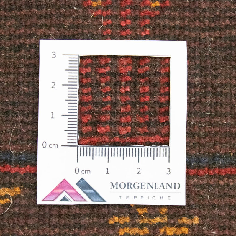 Tapis Belutsch - 131 x 87 cm - marron