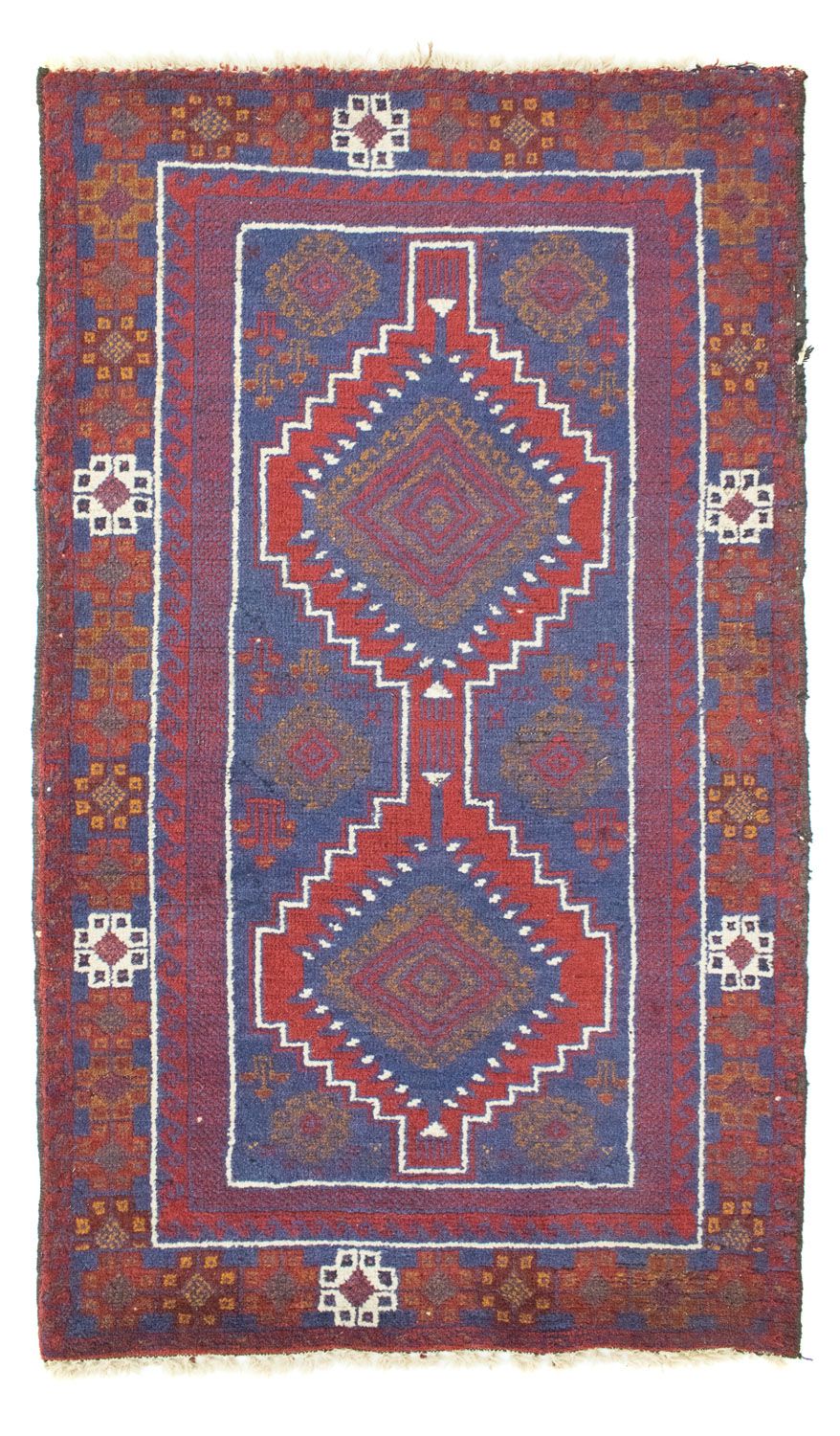 Tapis Belutsch - 138 x 79 cm - rouge