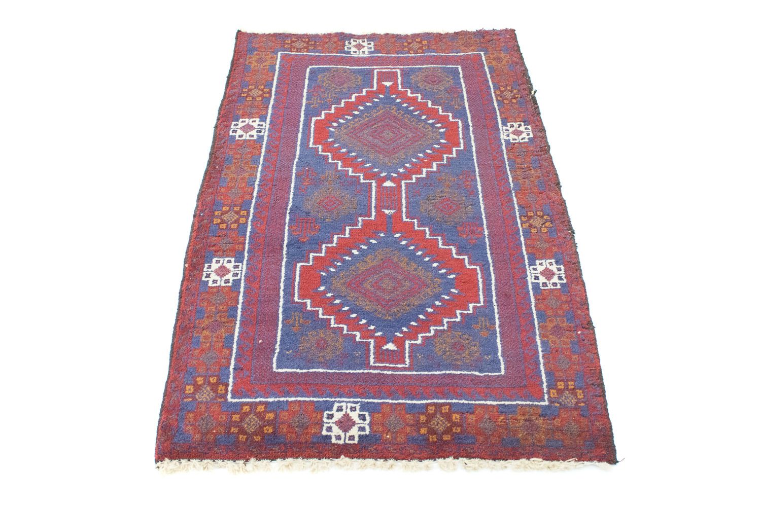 Tapis Belutsch - 138 x 79 cm - rouge
