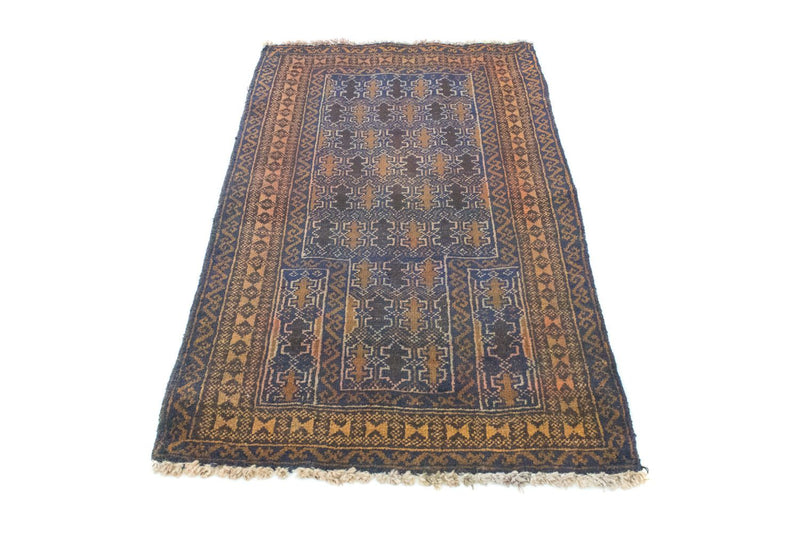 Tapis Belutsch - 138 x 81 cm - bleu