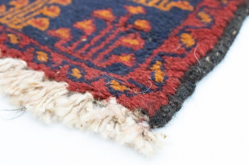 Tapis Belutsch - 130 x 76 cm - bleu