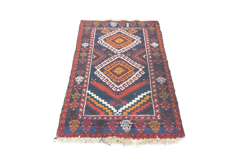 Tapis Belutsch - 130 x 76 cm - bleu