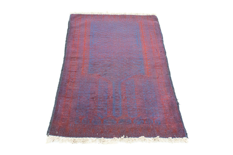 Tapis Belutsch - 138 x 82 cm - bleu