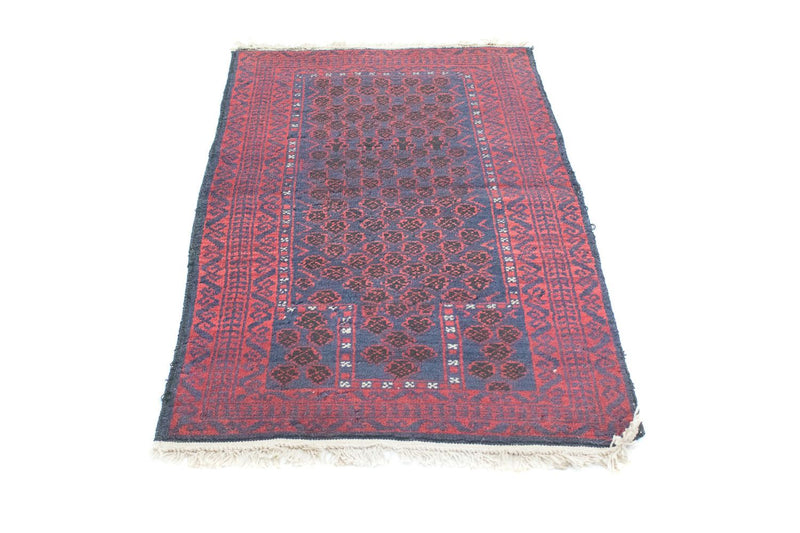 Tapis Belutsch - 124 x 77 cm - bleu