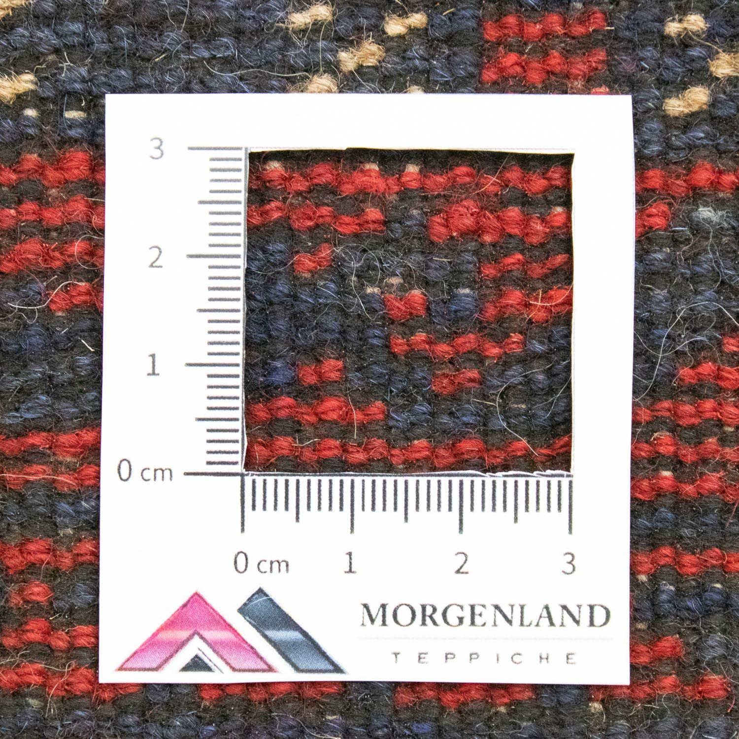 Tapis Belutsch - 124 x 77 cm - bleu