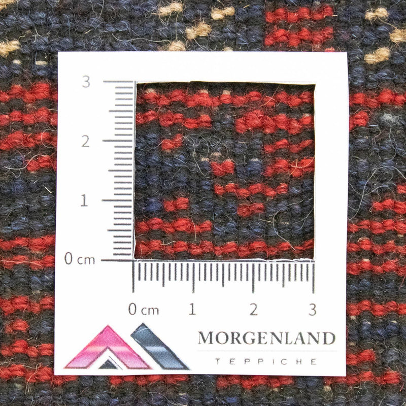 Tapis Belutsch - 124 x 77 cm - bleu