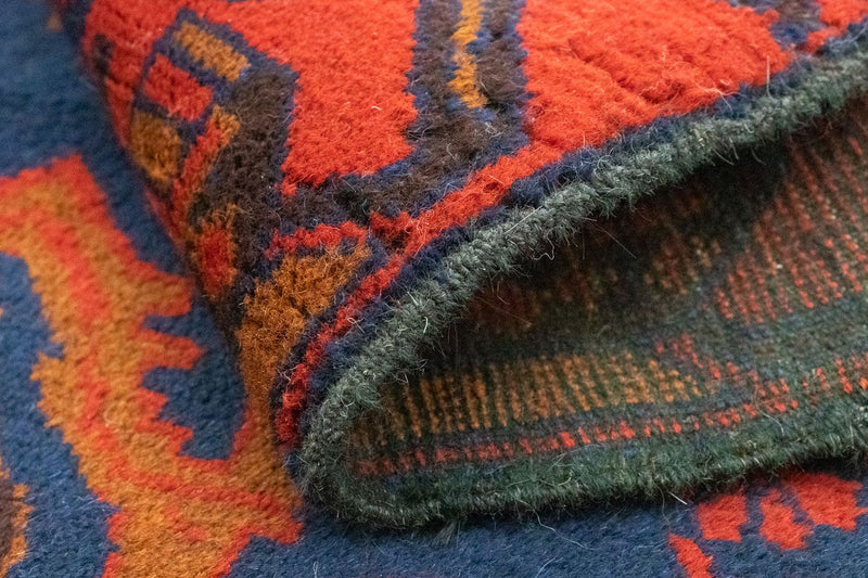 Tapis Belutsch - 145 x 85 cm - bleu