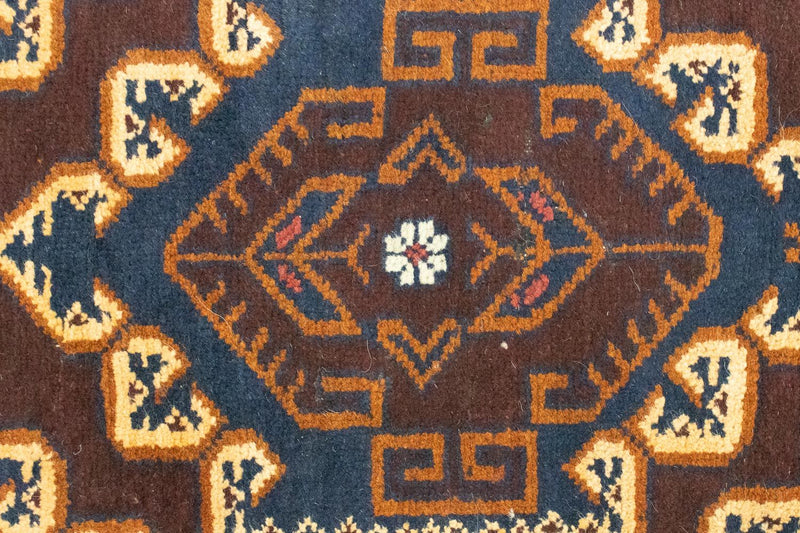 Tapis Belutsch - 132 x 85 cm - marron