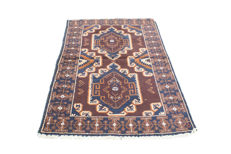 Tapis Belutsch - 132 x 85 cm - marron
