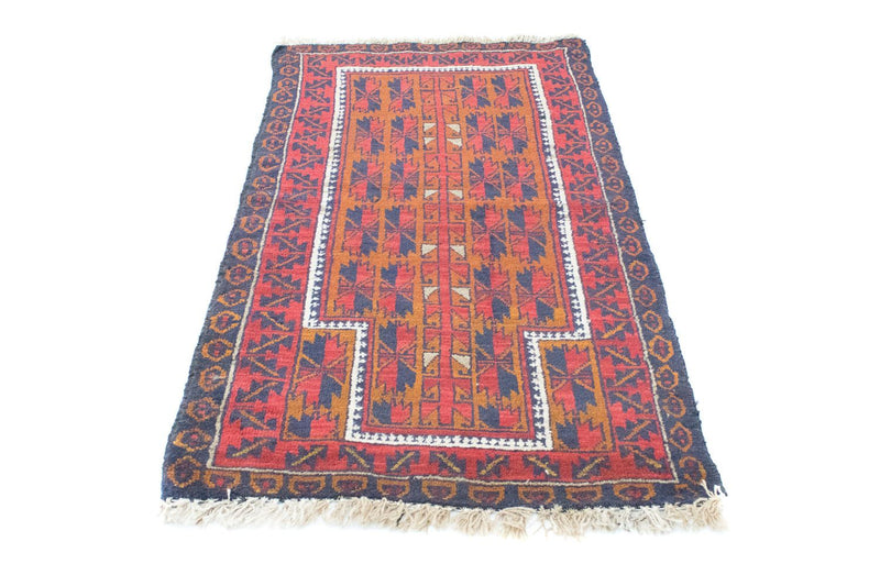 Tapis Belutsch - 143 x 84 cm - rouge