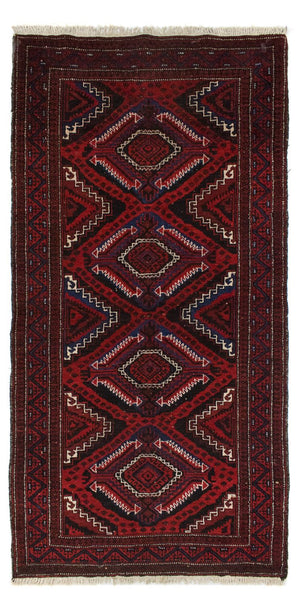 Tapis Belutsch - 167 x 100 cm - rouge