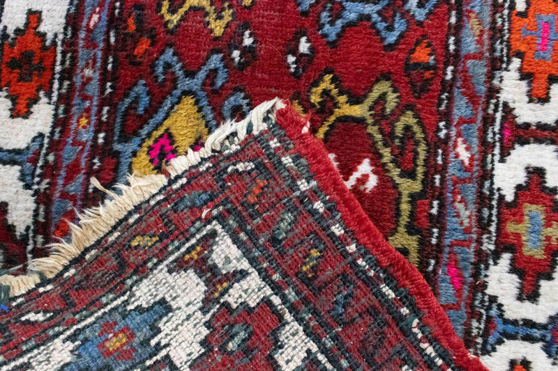 Tapis persan - Nomadic - 106 x 50 cm - rouge