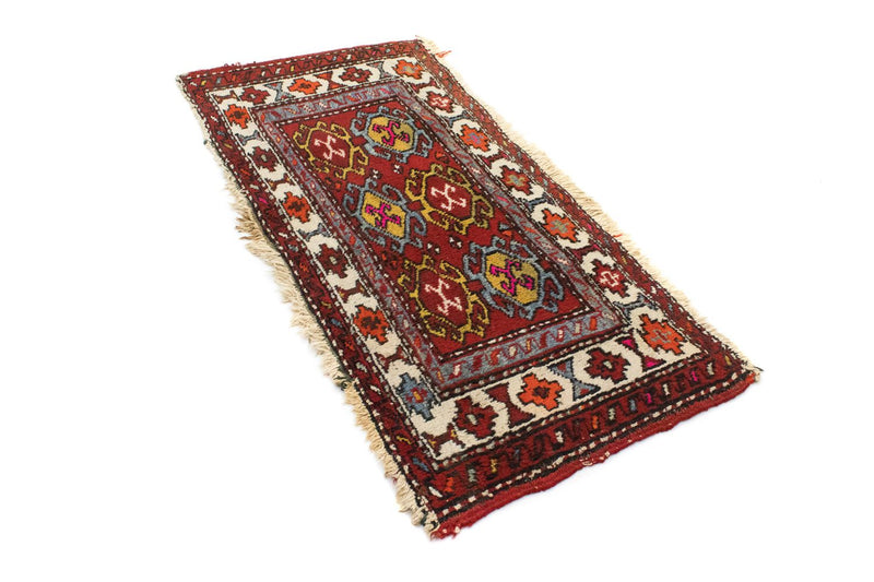 Tapis persan - Nomadic - 106 x 50 cm - rouge