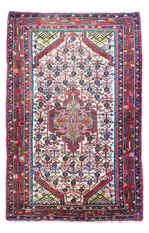 Tapis persan - Nomadic - 168 x 107 cm - beige
