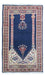 Tapis Turkaman - 167 x 100 cm - bleu