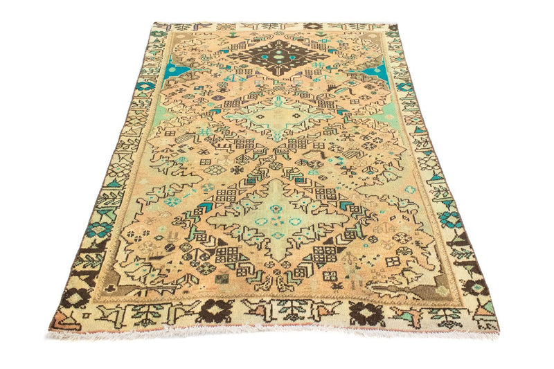 Tapis persan - Nomadic - 160 x 115 cm - marron clair