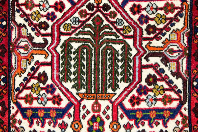 Tapis de couloir Tapis persan - Nomadic - 152 x 57 cm - beige
