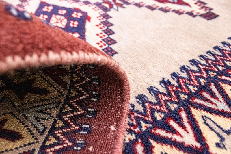 Tapis de couloir Tapis Pakistani - 195 x 65 cm - beige