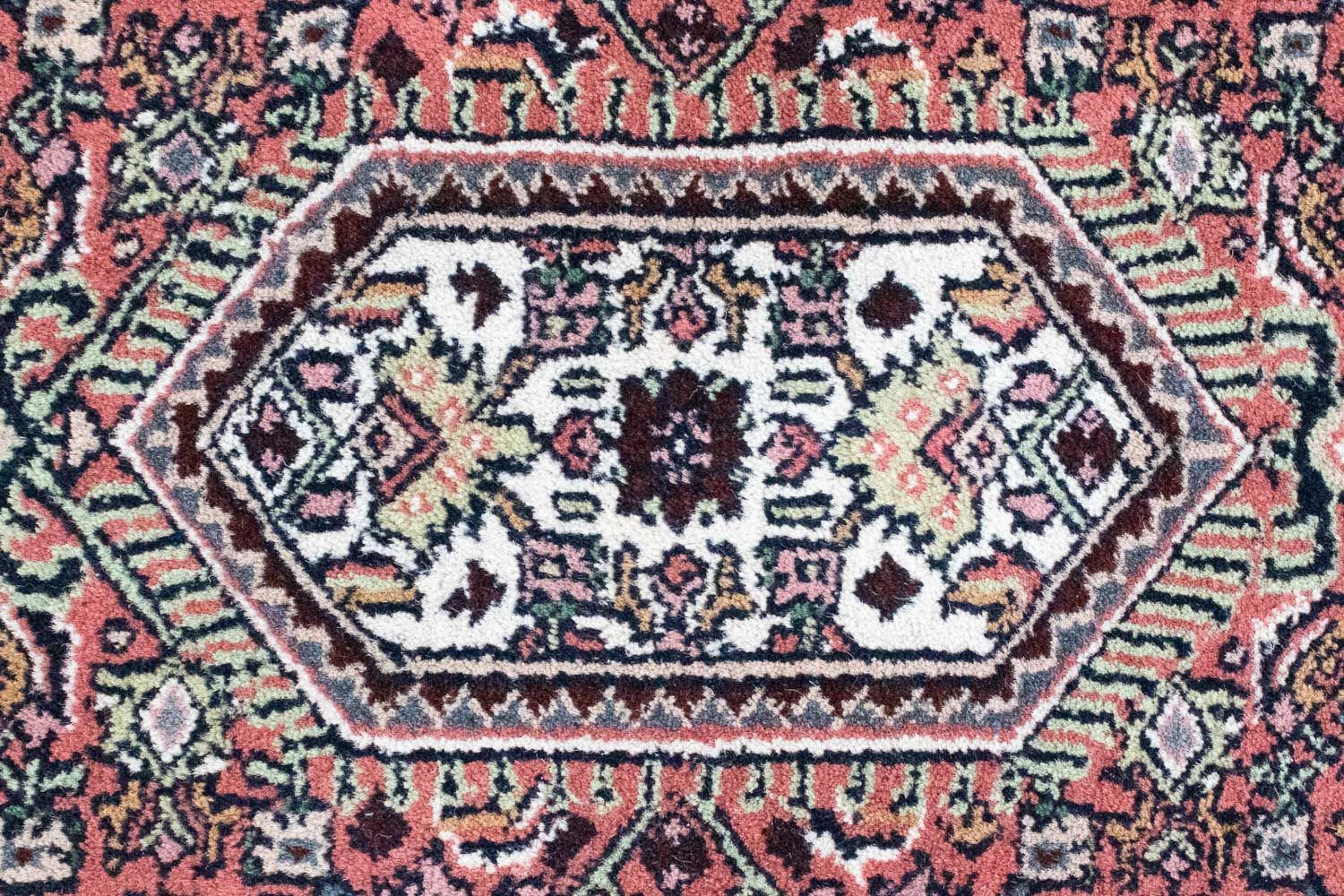 Tapis de couloir Tapis oriental - 200 x 68 cm - rose
