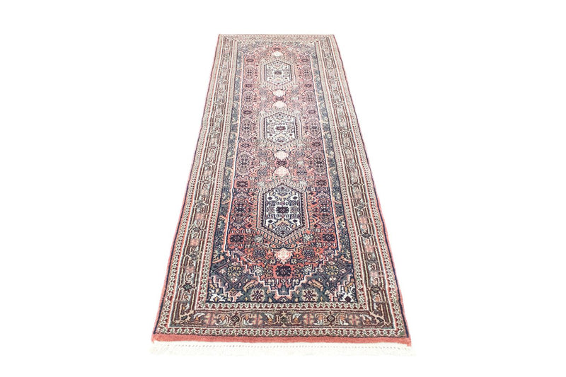 Tapis de couloir Tapis oriental - 200 x 68 cm - rose