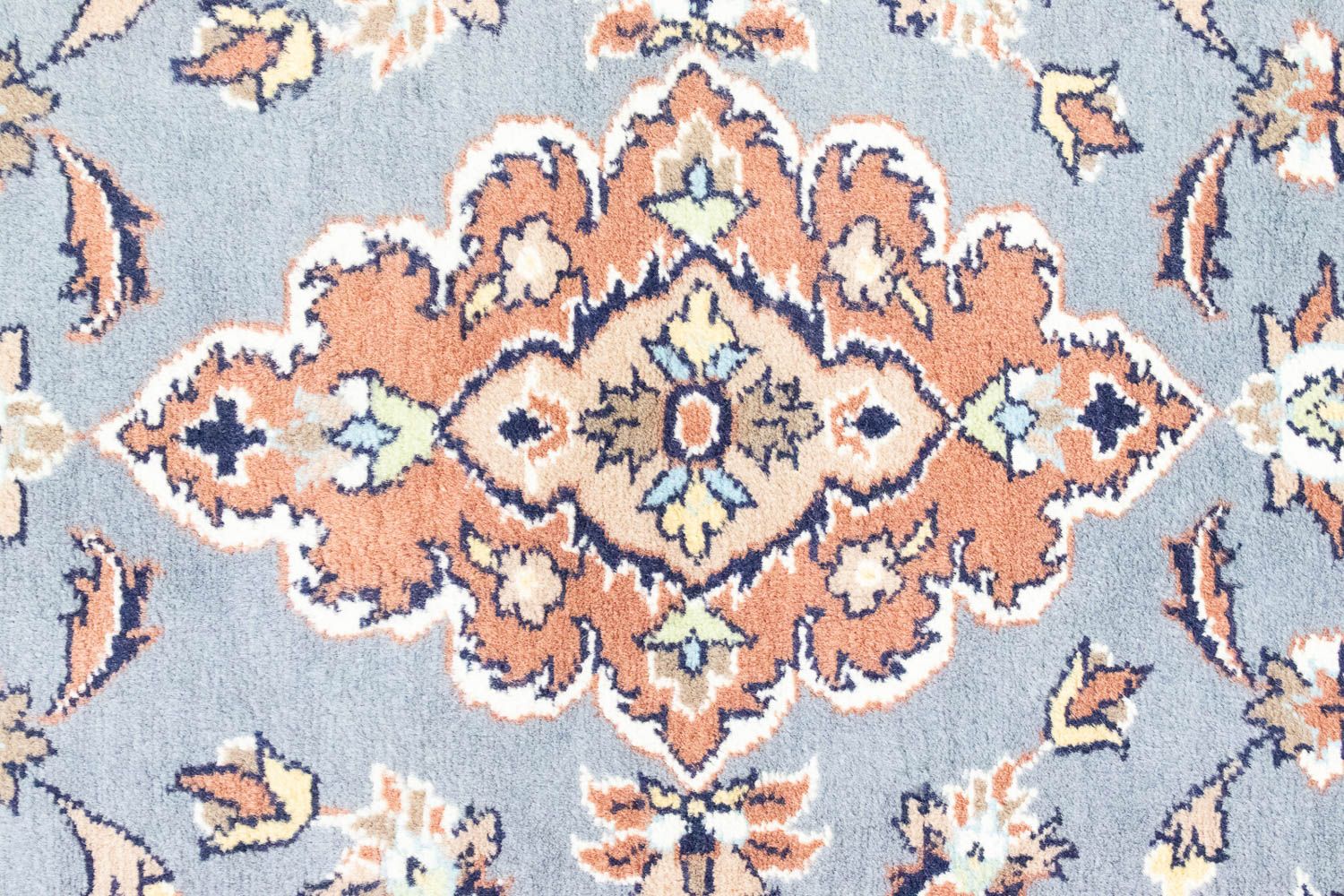 Tapis de couloir Tapis oriental - 187 x 63 cm - bleu clair