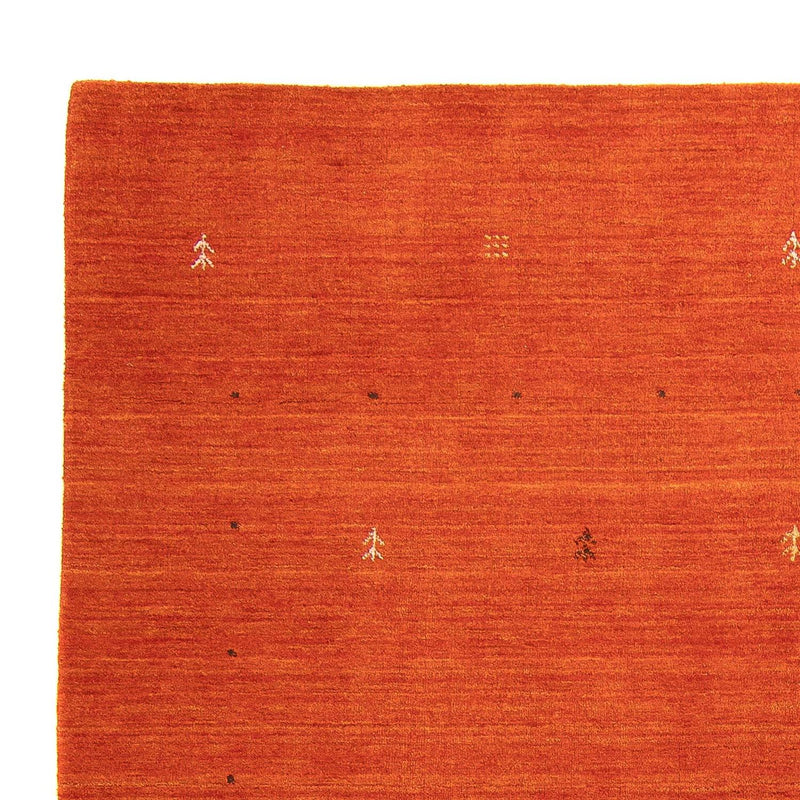 Tapis Gabbeh - Loribaft Softy - 243 x 171 cm - rouge foncé