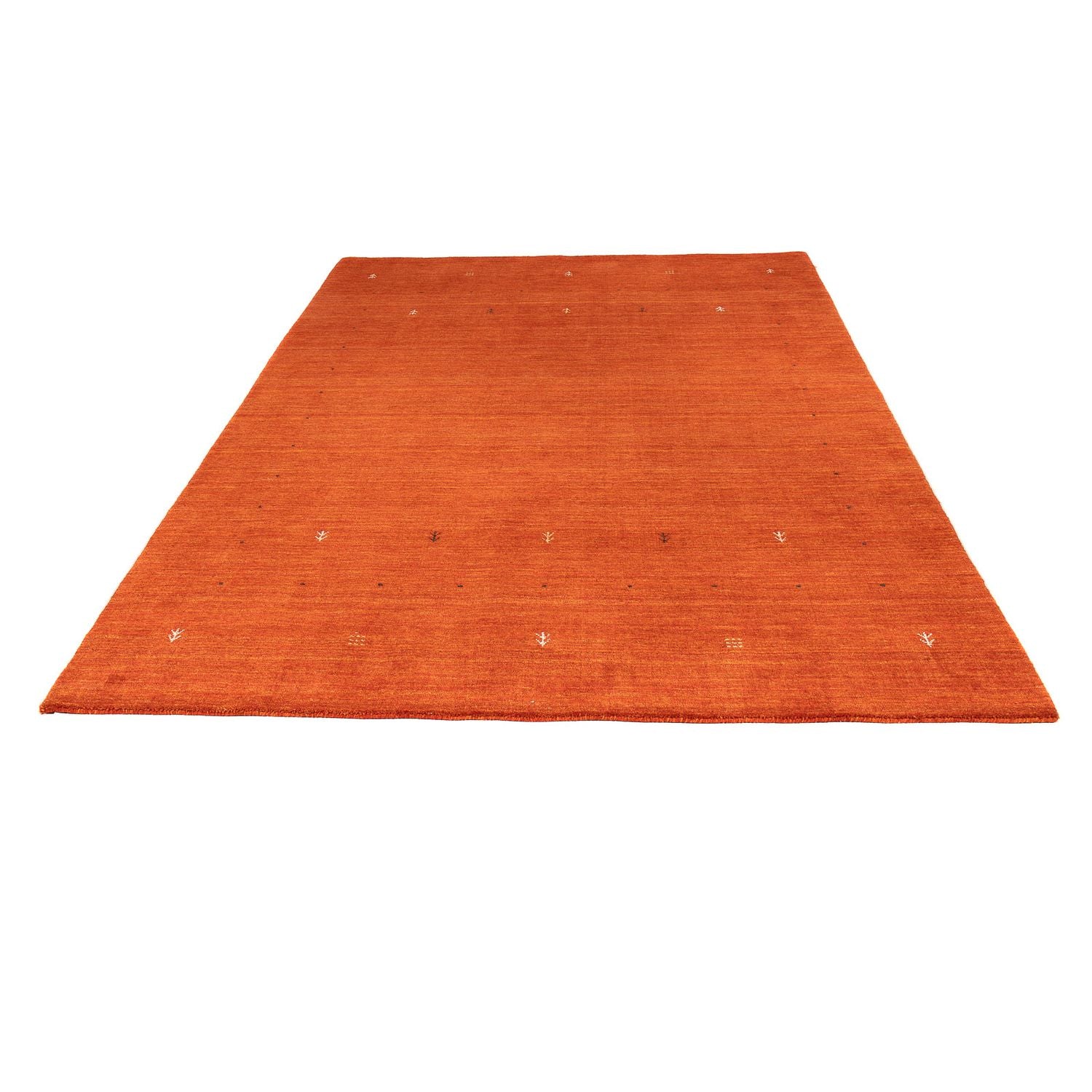 Tapis Gabbeh - Loribaft Softy - 243 x 171 cm - rouge foncé