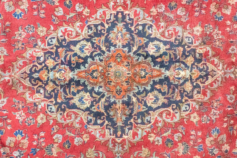Tapis persan - Keshan - 387 x 296 cm - rouge