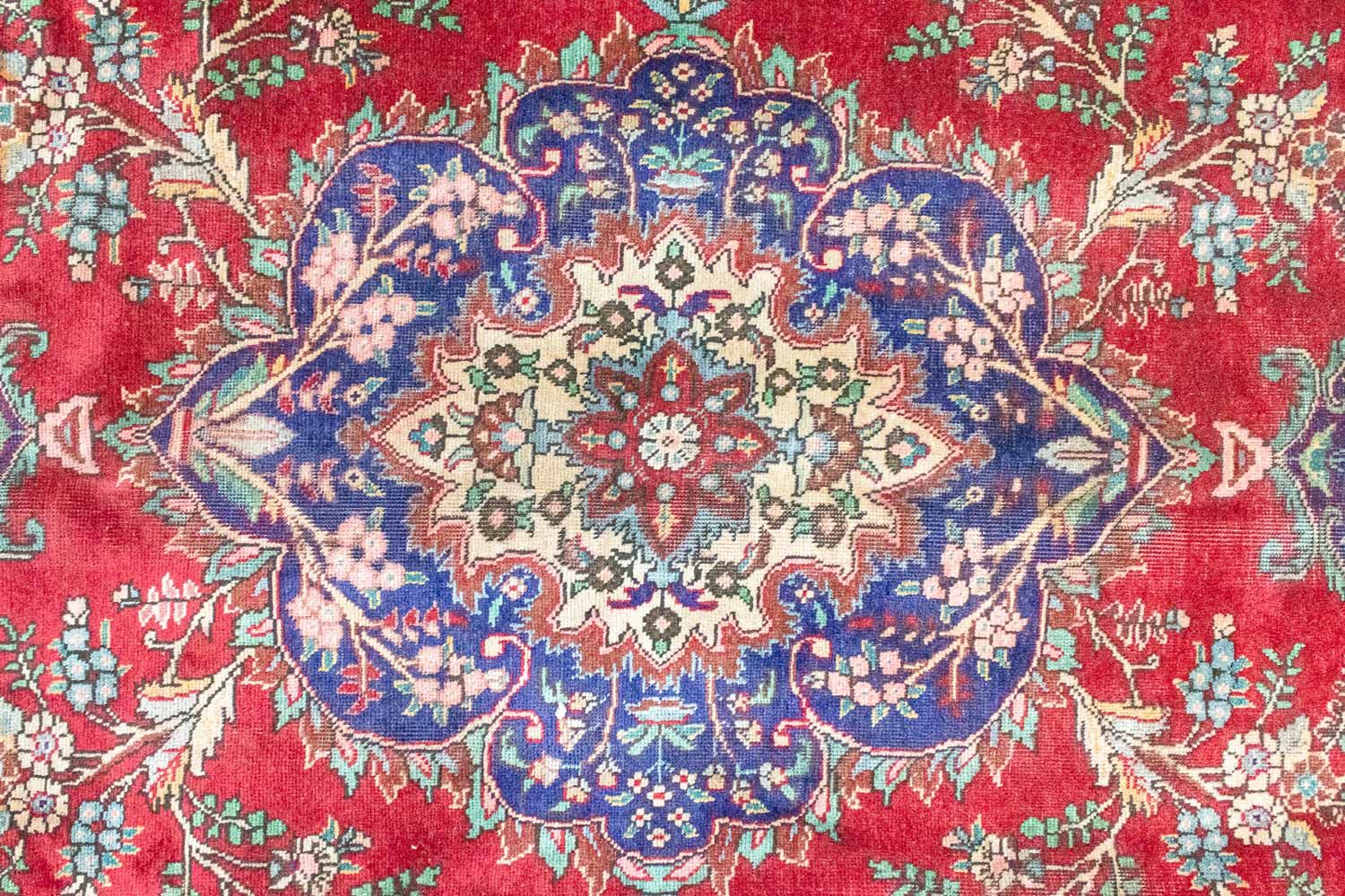 Tapis persan - Tabriz - 387 x 290 cm - rouge
