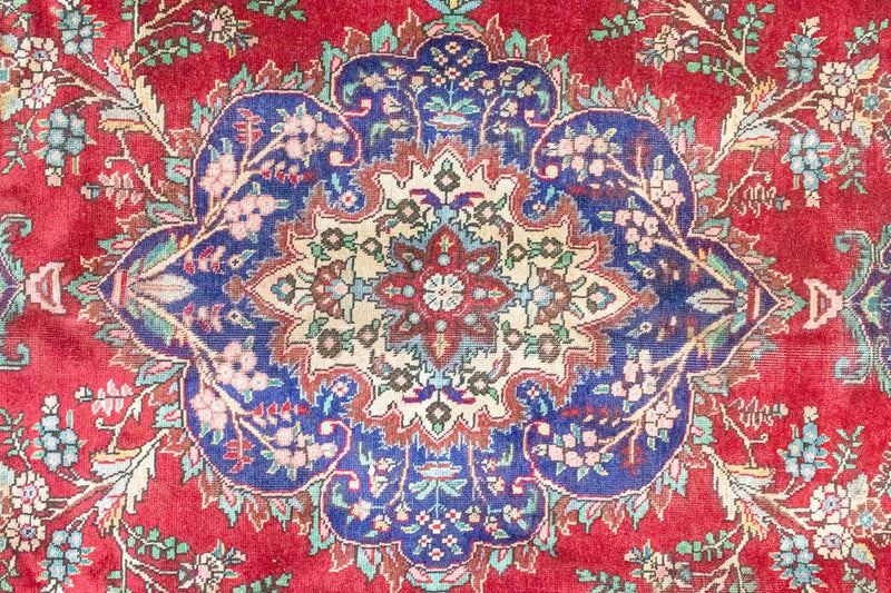Tapis persan - Tabriz - 387 x 290 cm - rouge