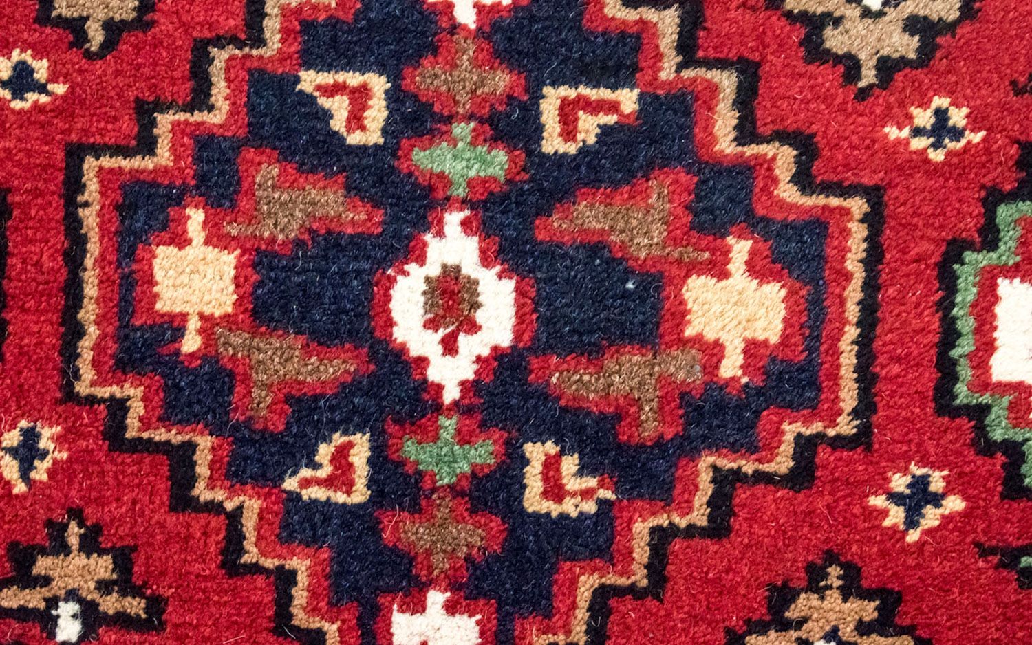 Tapis oriental - 160 x 90 cm - rouge