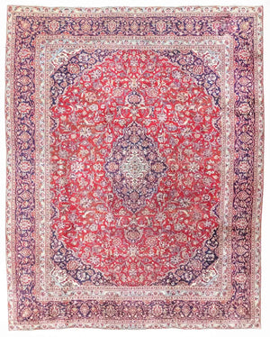Perserteppich - Keshan 367 x 282 cm - rot
