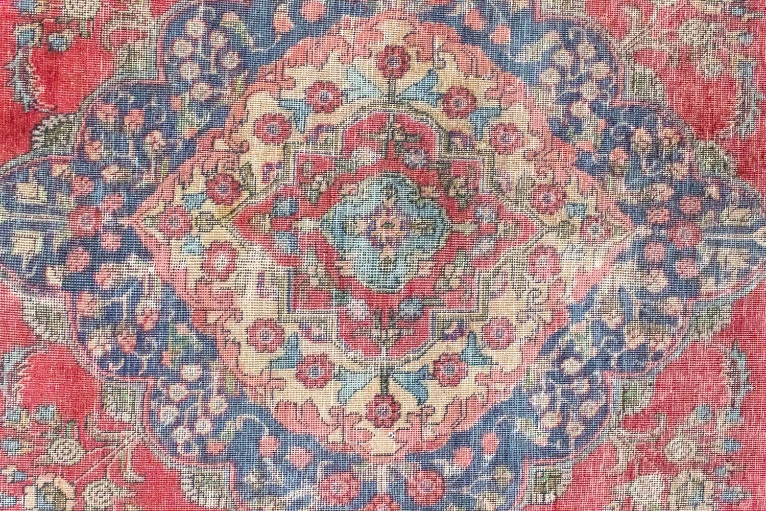 Tapis persan - Tabriz - 357 x 272 cm - rouge