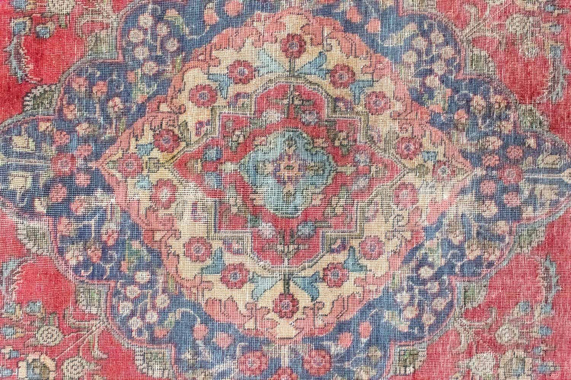 Tapis persan - Tabriz - 357 x 272 cm - rouge