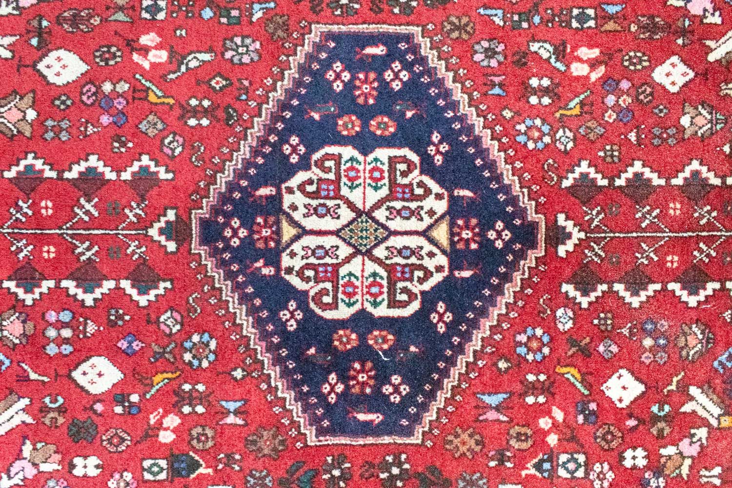 Tapis persan - Nomadic - 295 x 202 cm - rouge