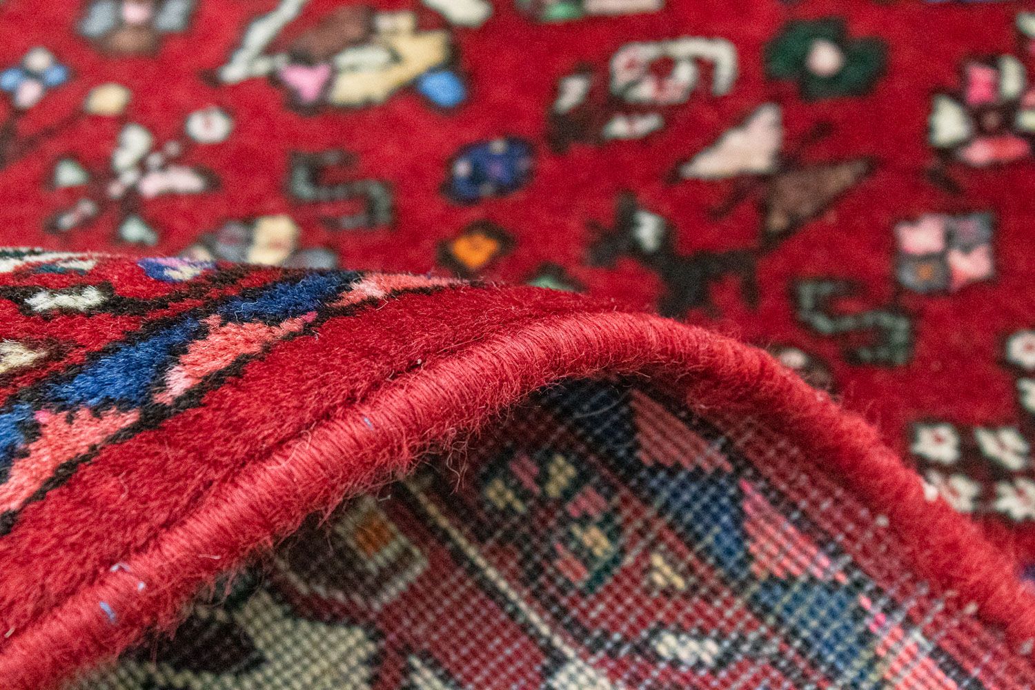 Tapis persan - Nomadic - 295 x 202 cm - rouge