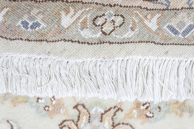 Tapis persan - Nain - Royal ronde  - 150 x 150 cm - beige