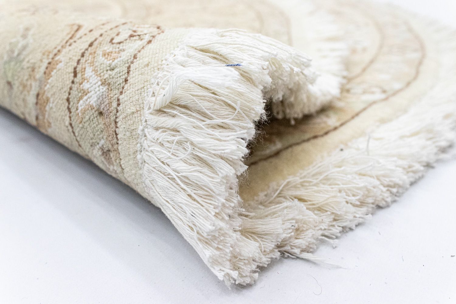 Tapis persan - Nain - Royal ronde  - 150 x 150 cm - beige